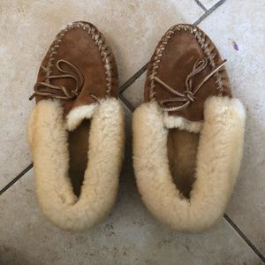 L.L Bean Women’s Wicked Good Sheepskin Slippers